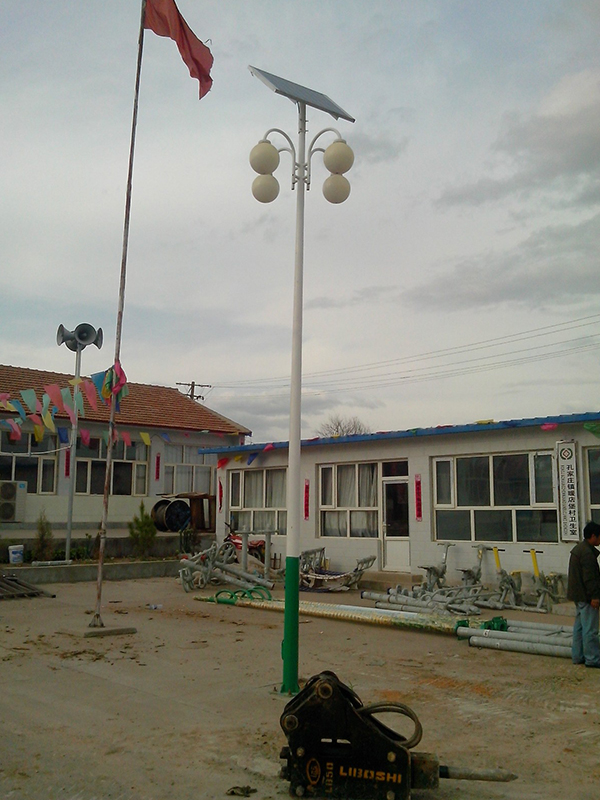 河南农村6米太阳能路灯