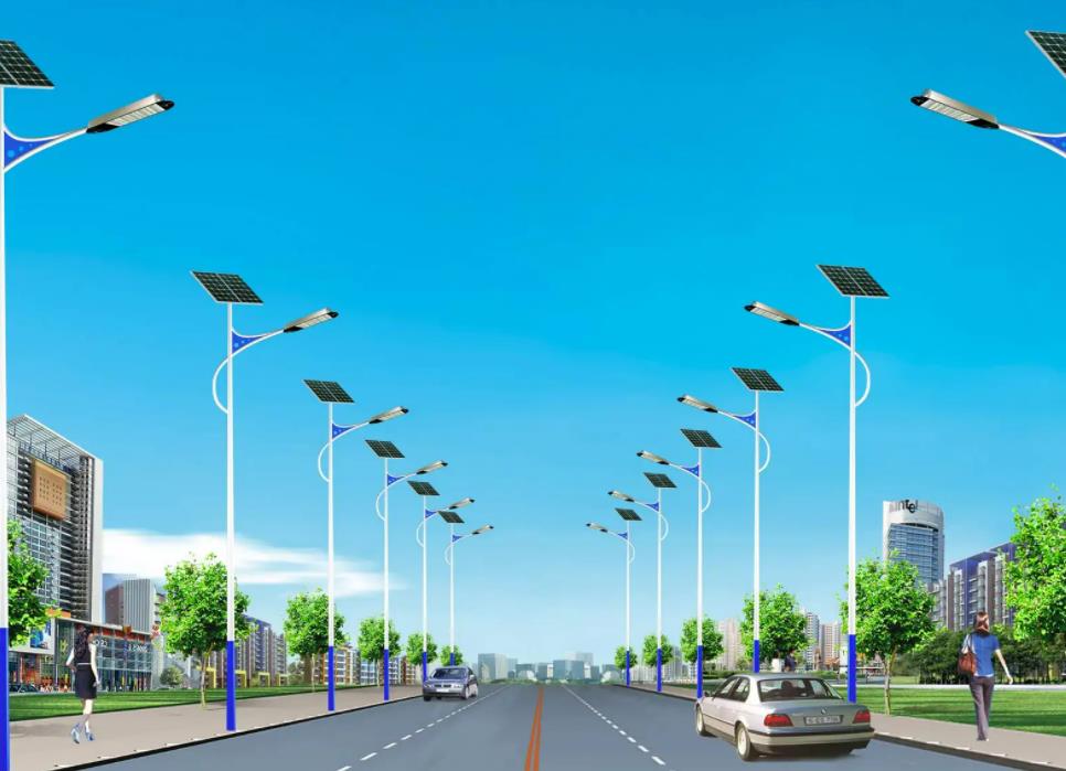 6米城市款太阳能路灯