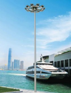 河南高杆灯厂家生产的港口高杆灯介绍